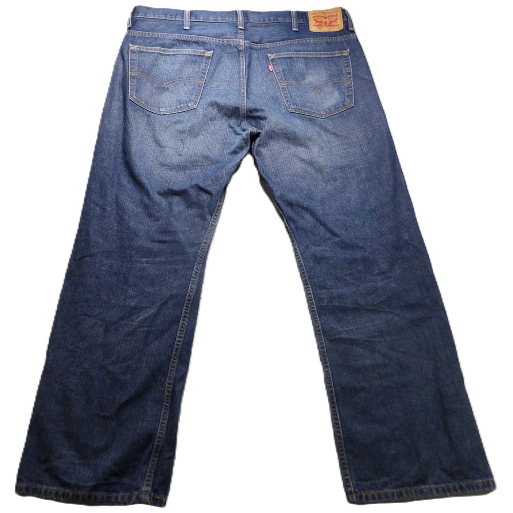 Levis 569 Loose Straight Jeans Men W40 L32 Blue Denim Medium Wash Relaxed Baggy